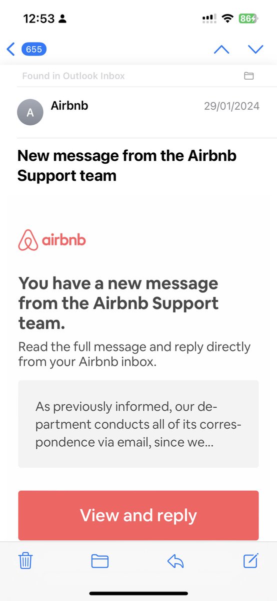 HDorotheaFilm's tweet photo. @AirbnbHelp Nothing, each time it was closed down. https://t.co/OqN7kO9Qx3