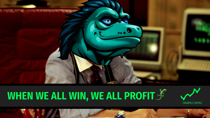 gekko2hq's tweet photo. WHEN WE ALL WIN, WE ALL PROFIT 🦎 $GEKKO https://t.co/YNXWbYjSuk