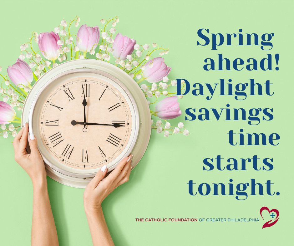 The_CFGP's tweet photo. #DaylightSavings starts tonight! Don’t forget to set your clocks forward by one hour as we move from Standard Time to Daylight Savings Time.
#CFGP #DST https://t.co/YGwGjHkiTr