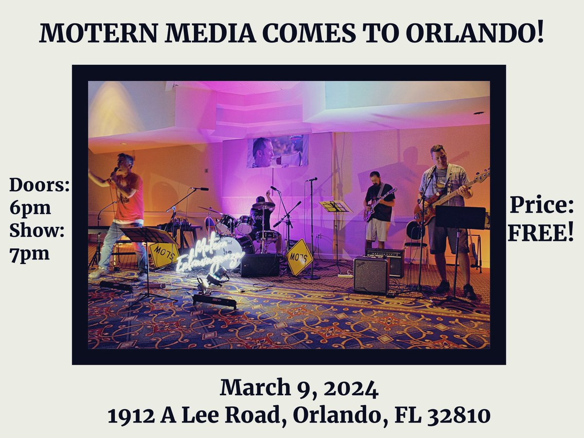 RAMolledo's tweet photo. #orlando #music #concertevent https://t.co/7DJWGScGkS