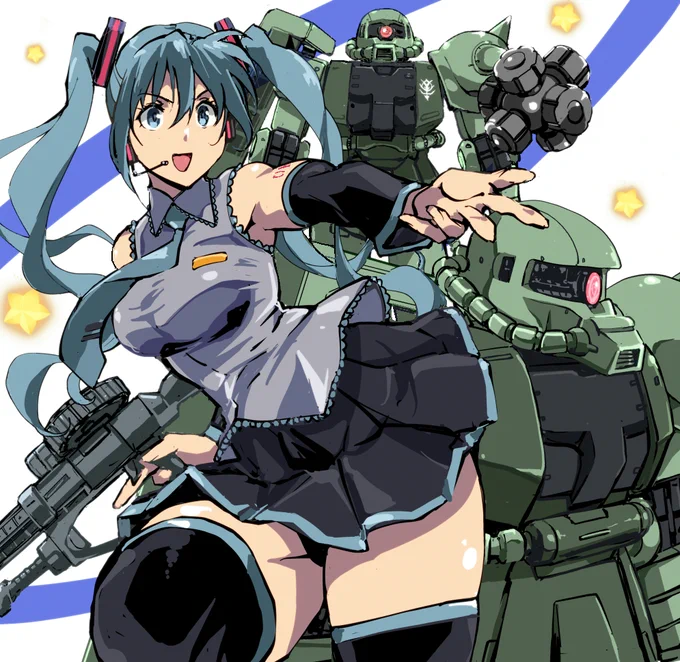 ザクの日 ミクの日 