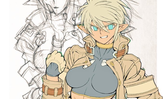 今日の砂漠エルフ 