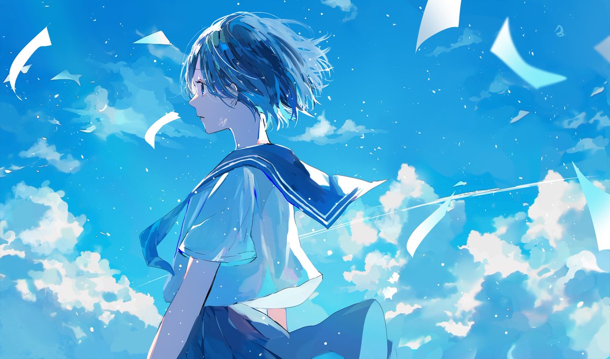「僕らへ 」|萩森じあのイラスト