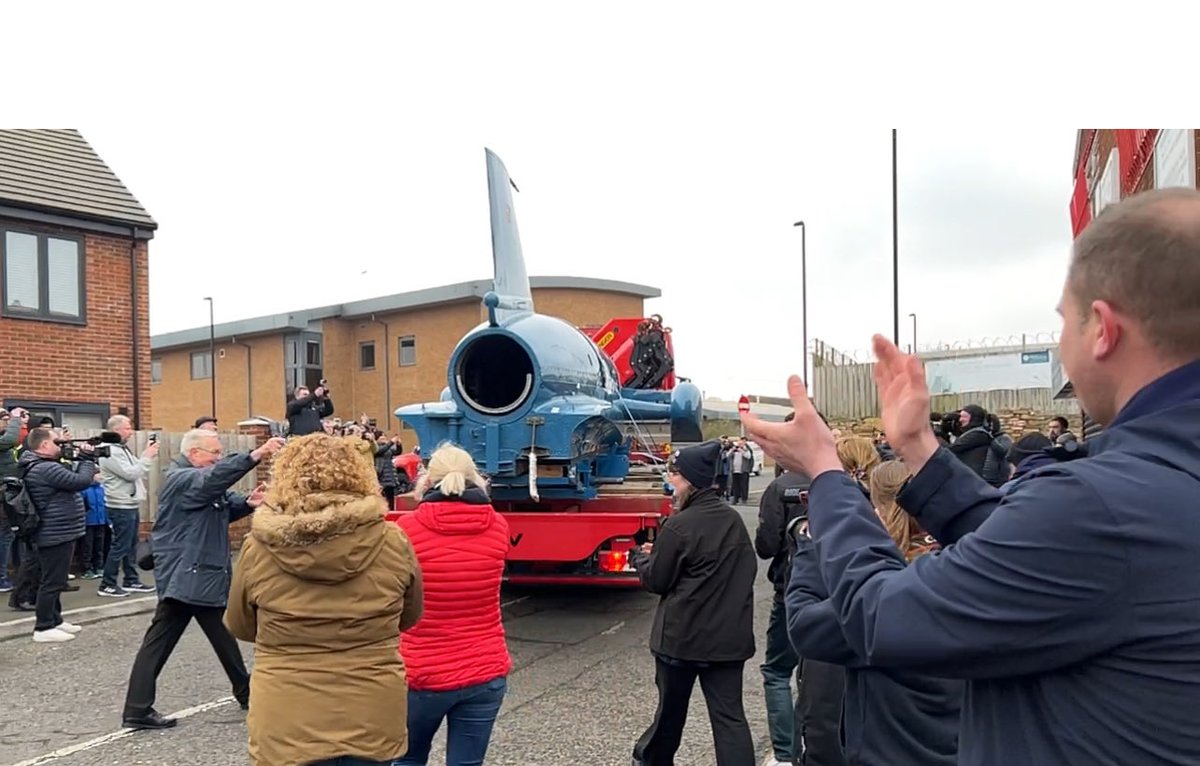 Bluebird leaves her home in North Shields for the last 20 plus years en route to the Lake District and Coniston’s Ruskin Museum