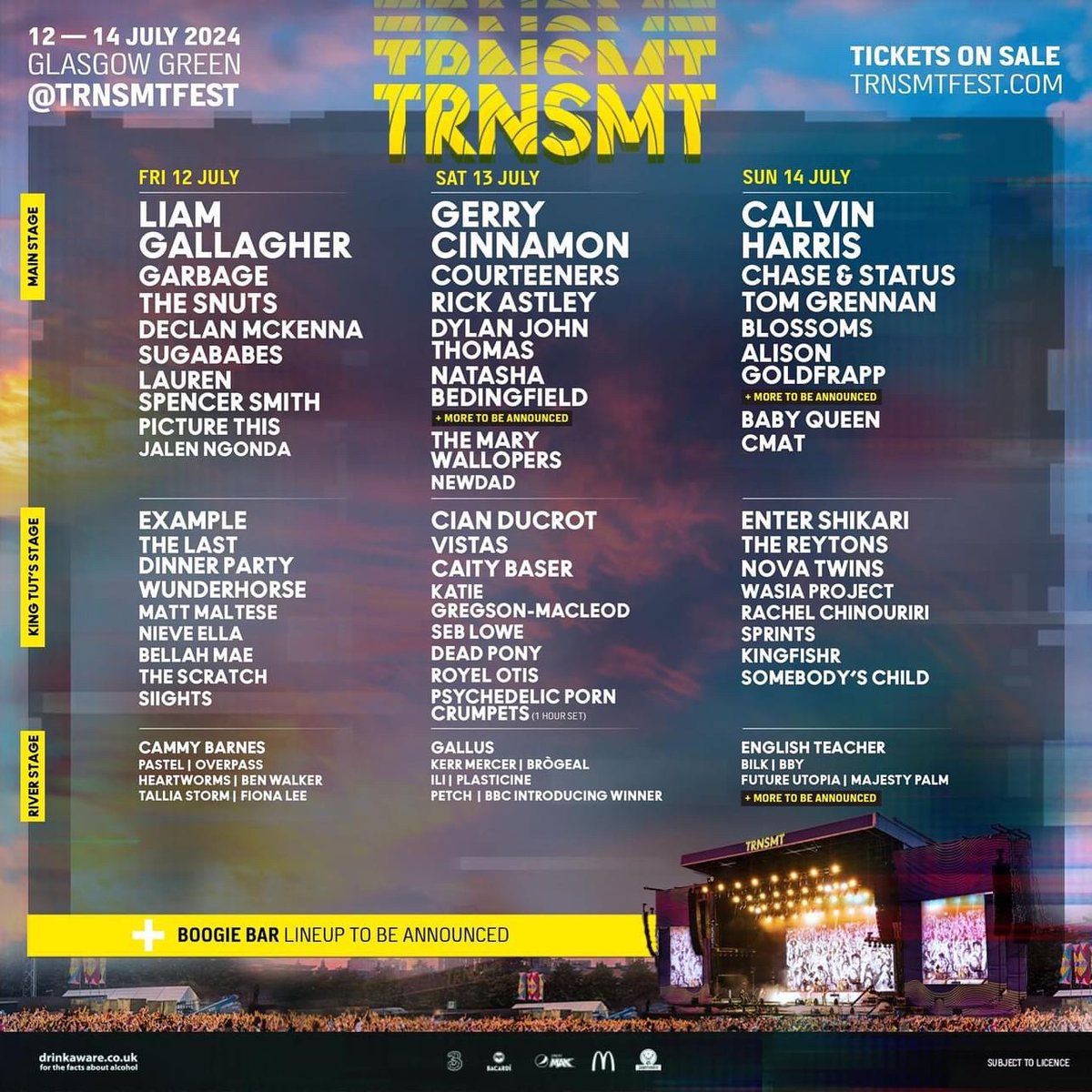 We will be playing at @trnsmtfest this July 😙🏴󠁧󠁢󠁳󠁣󠁴󠁿