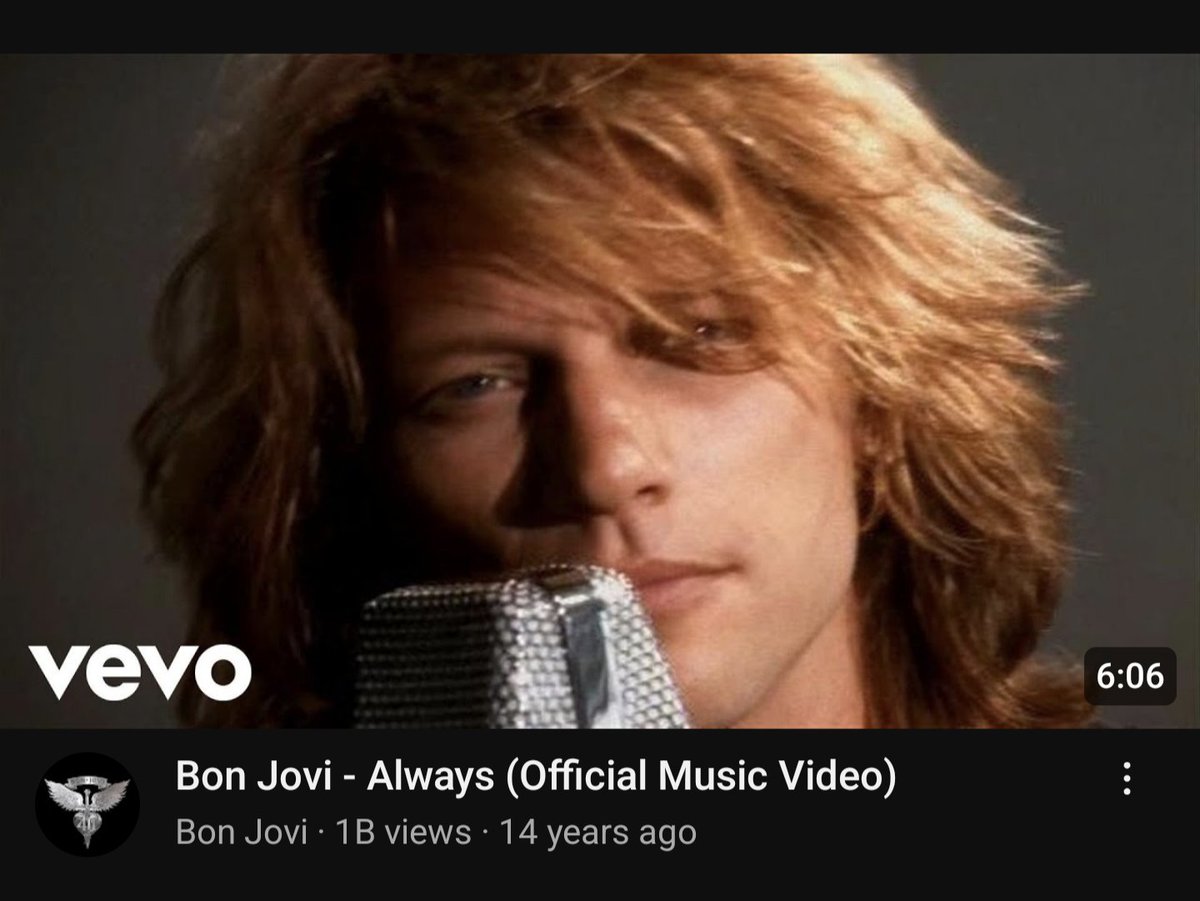 They've done it again...

'Always' has reached 1 BILLION views on YouTube! 

Incredible.