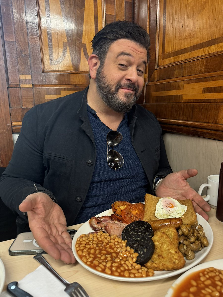 Full English equals a very full American