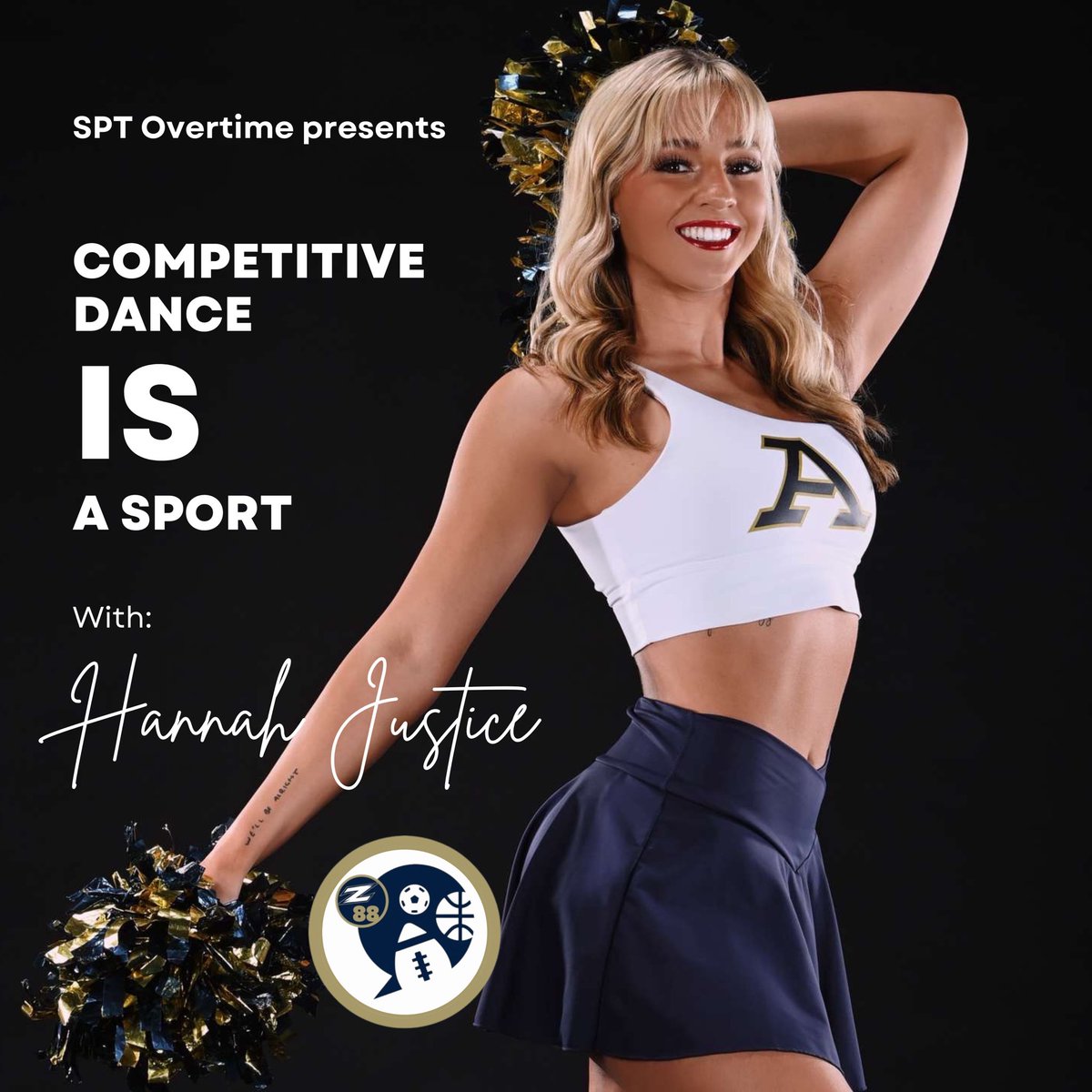 Start your Saturday off right with an empowering new episode of SPT Overtime! Logan Congrove (@congrove05 ) sits down with @uakron Dance Team member Hannah Justice! Listen here!: share.transistor.fm/s/919e78fd