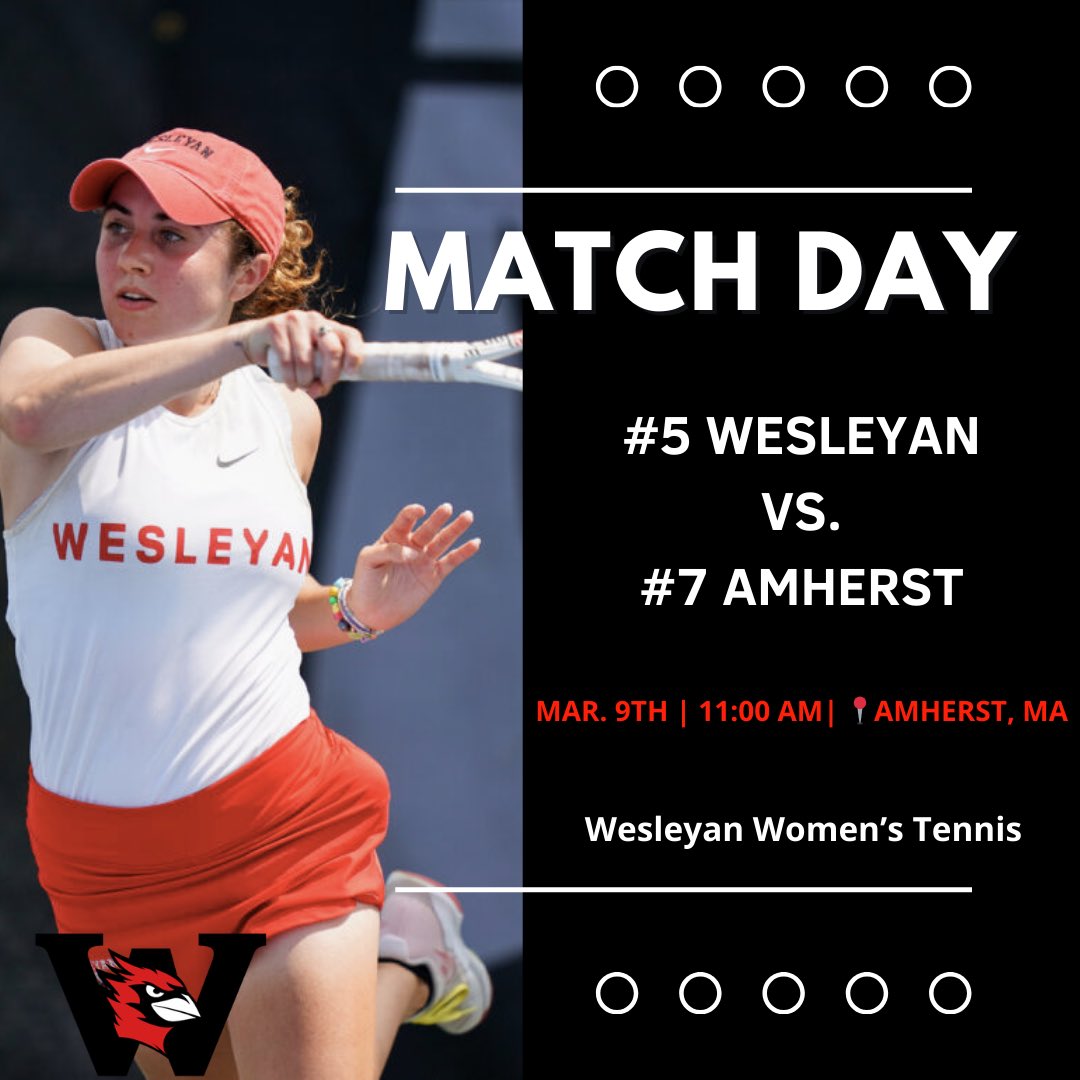 Wesleyan Tennis tweet media