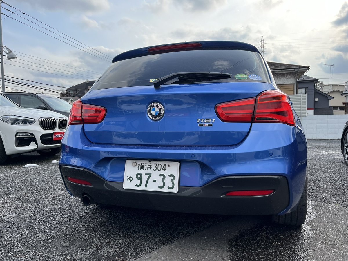 一目惚れ！
118i Mスポーツ。
しかも特別色のエエストリルブルー🫐
乗り換えることにした😅