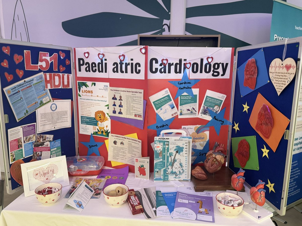 The Leeds nursing recruitment event organised by <a href="/Leeds_Childrens/">Leeds Children's Hospital</a> was fantastic! It was so informative and inspiring. I had such a great time learning and meeting new professionals 🎉 There are so many incredible options available for children nurses! #Oncology #StudentNurse