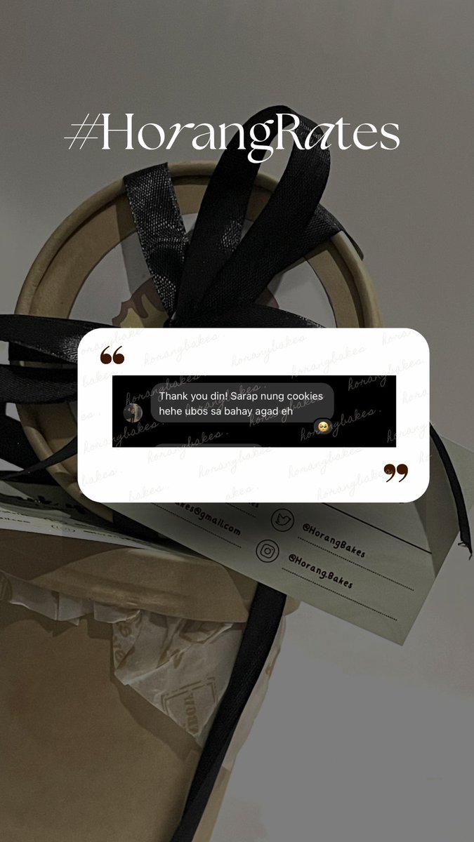 HorangBakes's tweet photo. Your honest feedback is highly appreciated! 💛

#HorangBakes #HorangRates https://t.co/ts1kZBsO7I
