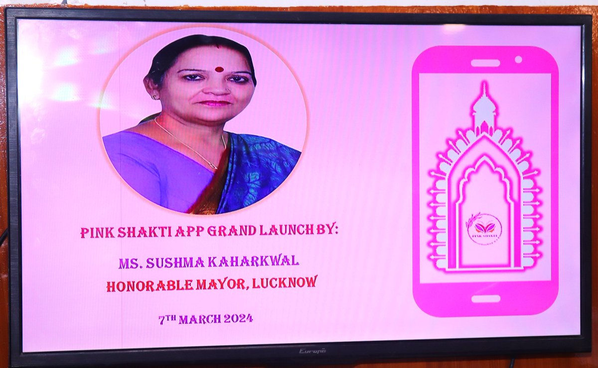 Blessed to share that #PinkShaktiApp was launched by Hon'ble Mayor of Lucknow Ms. @Sushma_Kharkwal & Ms. @aparnabisht7 on the eve of #InternationalWomensDay! A big shoutout to Download #PinkShakti App play.google.com/store/apps/det…📲 We care for your #Safety #Awareness #Empowerment ♀️