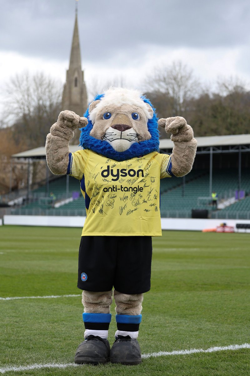 🦁Get your paws on this SIGNED jersey! 

This Max Worn Shirt could be yours. Make sure you purchase your matchday raffle tickets to be in with a chance of winning this and loads of other amazing prizes! 🎟️

Purchase yours here in aid of <a href="/BR_Foundation/">Bath Rugby Foundation</a> 👉 ow.ly/BWrh50QPngs