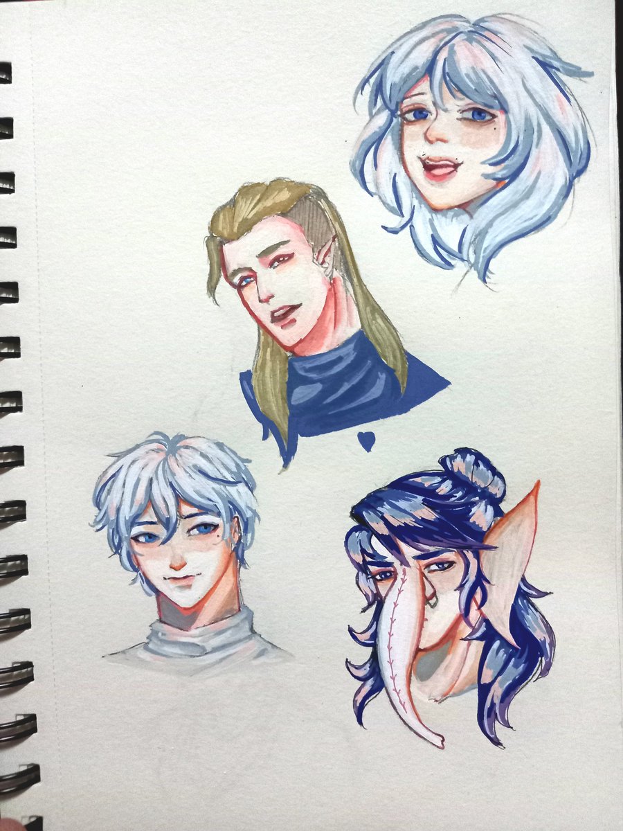 เพิ่งได้สีใหม่มา สีสวยมากๆ✨️✨️💙💙
