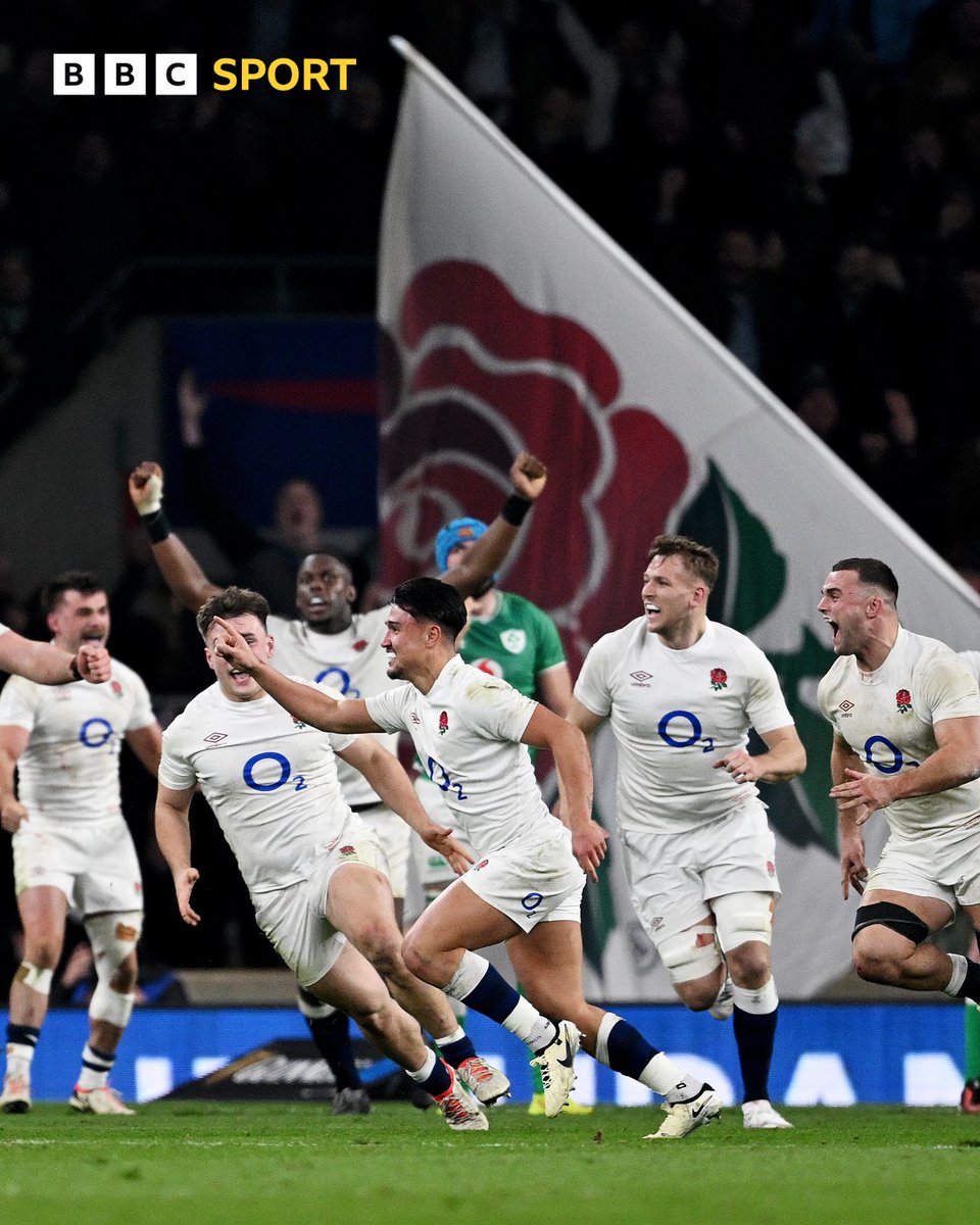 BBCSport's tweet photo. Look what it means to those England players ✨

#BBCRugby #SixNations #IREvENG https://t.co/YuVwhEBqd9