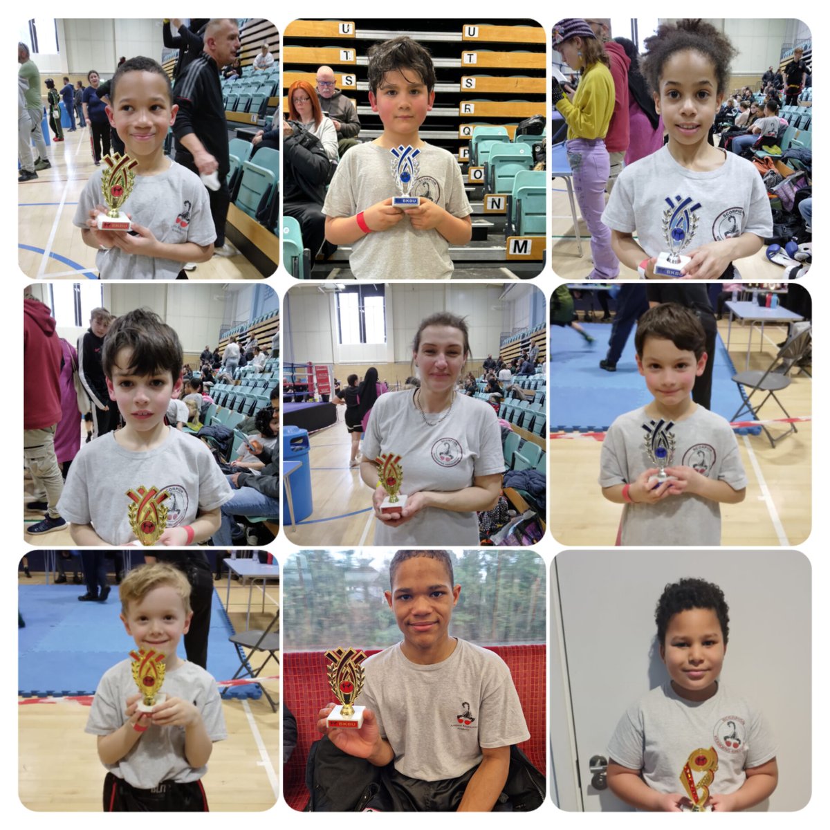 So, proud of the team today
3 first timers, 2 title fights, and 1 parent stepping in.
We came home with:
2 lessons, both extremely close fights.
1 draw, they couldn't decide on a winner.
6 wins, including 2 BKBU British titles. Zion, under 8 Champion and Nyah, under 16 Champion.