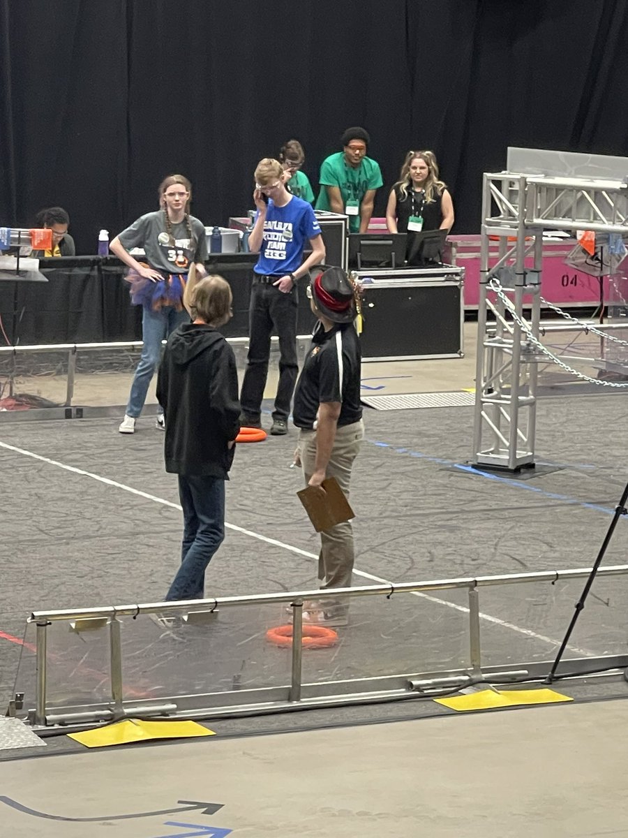 FRCTeam31's tweet photo. Prime Movers are in the playoffs! Go Alliance #6! #whatmovesyou #havefun31 #FIRSTinOklahoma https://t.co/VXKLVV9Mc4