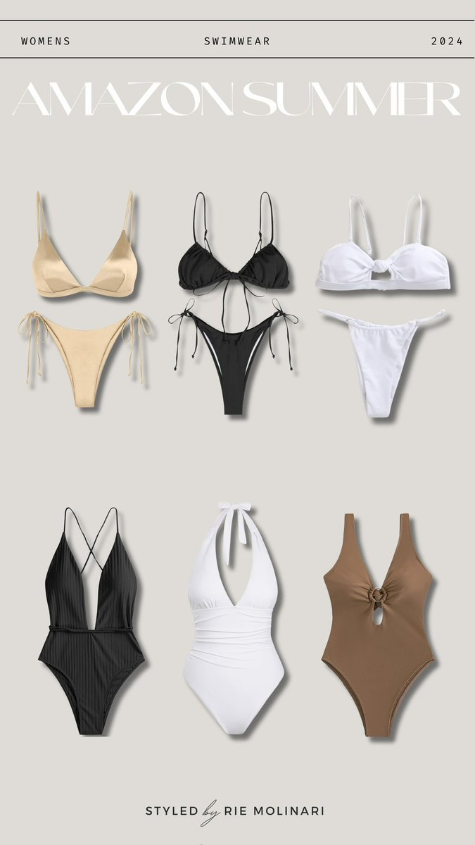 riemolinari's tweet photo. Summer swimwear favorites! #founditonamazon #amazonfashion

Follow my shop @styledbyriemolinari on the @shop.LTK app to shop this post and get my exclusive app-only content!

#liketkit #LTKswim #LTKSpringSale #LTKstyletip
@shop.ltk
https://t.co/xrKjN6U3pe https://t.co/LRVEfEz7Kc