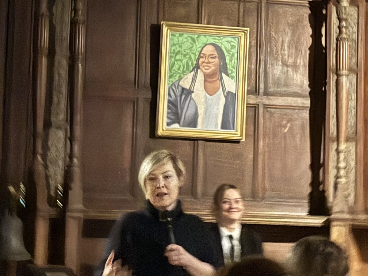 Frankie Swords (@swordsfrankie) on Twitter photo This #IWD I was honoured to join my daughter at the women and non binary dinner <a href="/Kings_College/">King's College, Cambridge</a>.
Second female provost in 600 years <a href="/gilliantett/">Gillian Tett</a> gave a fantastic speech in front of a portrait of the first woman of colour to be student president.
Getting there. This #IWD I was honoured to join my daughter at the women and non binary dinner <a href="/Kings_College/">King's College, Cambridge</a>.
Second female provost in 600 years <a href="/gilliantett/">Gillian Tett</a> gave a fantastic speech in front of a portrait of the first woman of colour to be student president.
Getting there.