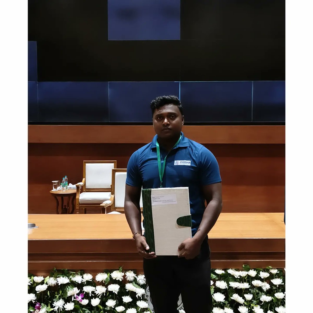 MayurbhanjRugby's tweet photo. MDRFA congratulates Mr. Ratnakar Hembram for direct recruitment inOdisha State Dept.under sportsquota.His outstanding performance in Nationalgames recognized byOdishaGovt.Thankyou,Hon.ble @CMO_Odisha foryour continuous supporttowards sports development.@Vkpandianfancl1 @GC_Murmu https://t.co/ie6Po8BCF5