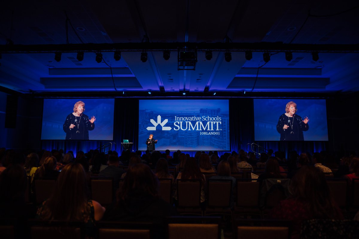 AccuTrainK12's tweet photo. The incredible Debbie Silver kicked off main conference at the Orlando Innovative Schools Summit yesterday afternoon! For information on our upcoming Summits, please visit the link in our bio.

#innovativeschoolssummit #teachersfollowteachers #educationmatters #conference https://t.co/alwkMuLH6d