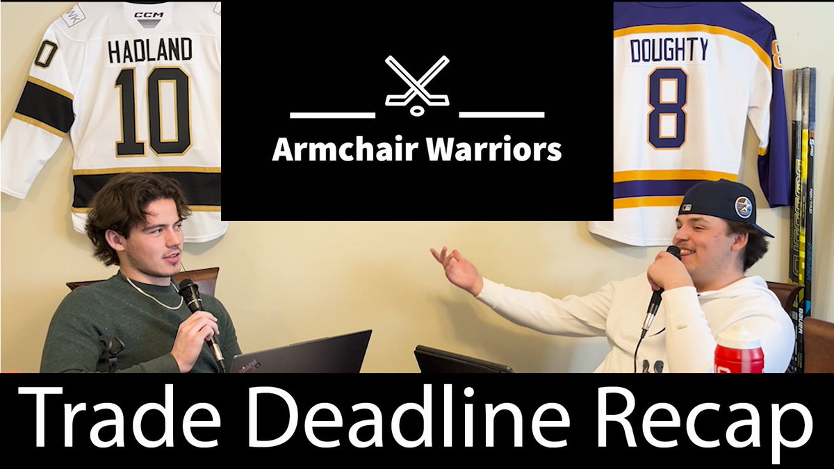 Episode 9 is live now!! No interview this week but back to regularly scheduled interviews next week. The boys chat NHL Trade Deadline, the PWHL Molson Collab, and more!
#TradeDeadline #NHL #PWHL 

buzzsprout.com/2300427/share