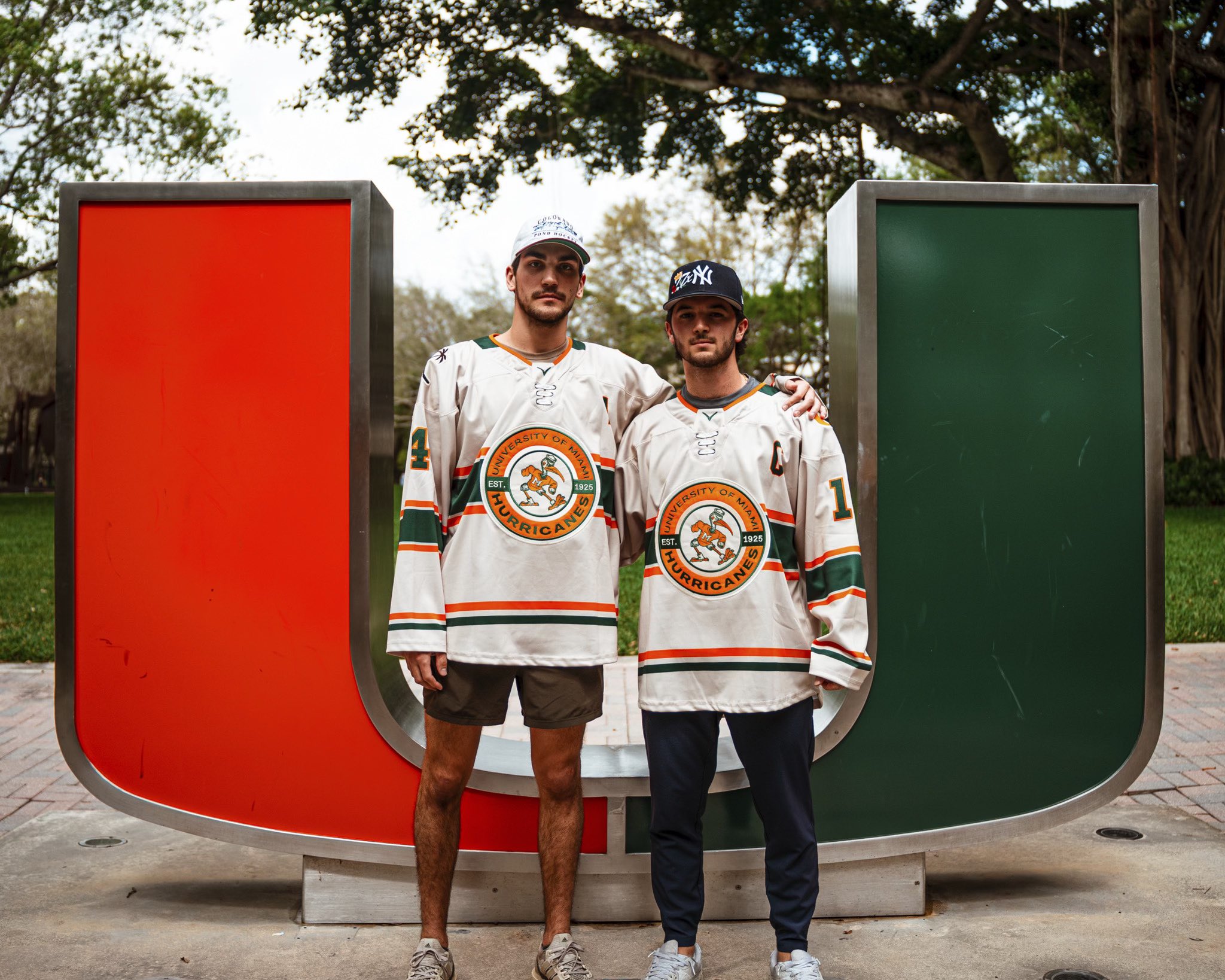 University of best sale miami hockey jersey