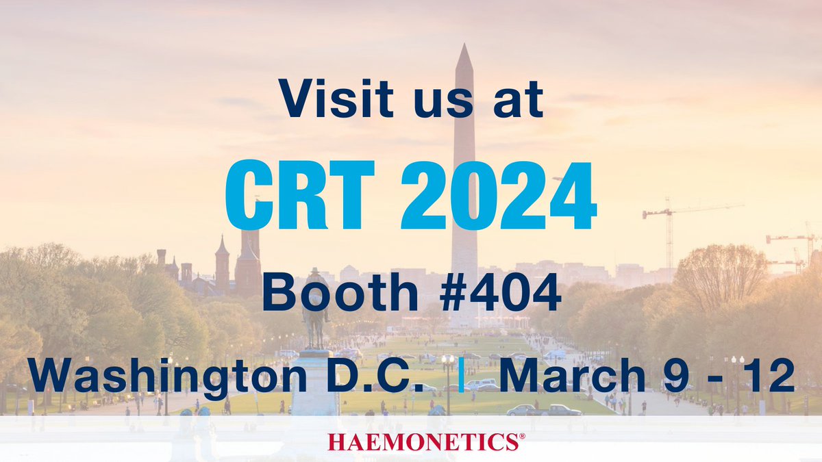 HaemoneticsIT's tweet photo. Would reducing complications benefit your patients and staff? Come stop by booth 404 at CRT
to learn more about reducing complications using VASCADE Vascular Closure. #CRT2024 #VASCADE

IFU: https://t.co/8T40a6J9ts https://t.co/WqI4S3feWb