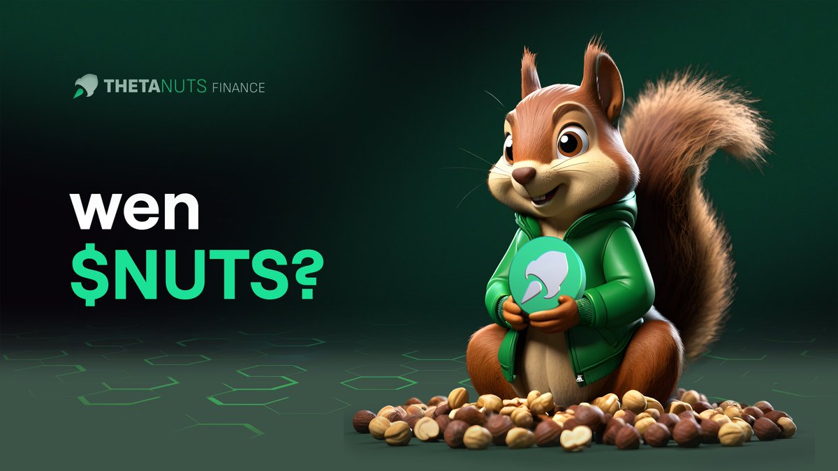ThetanutsFi's tweet photo. For every "wen" in the replies, we might bring the $NUTS launch closer by an hour. 🥜🥜🐿️ https://t.co/sDNW5Xg0oK