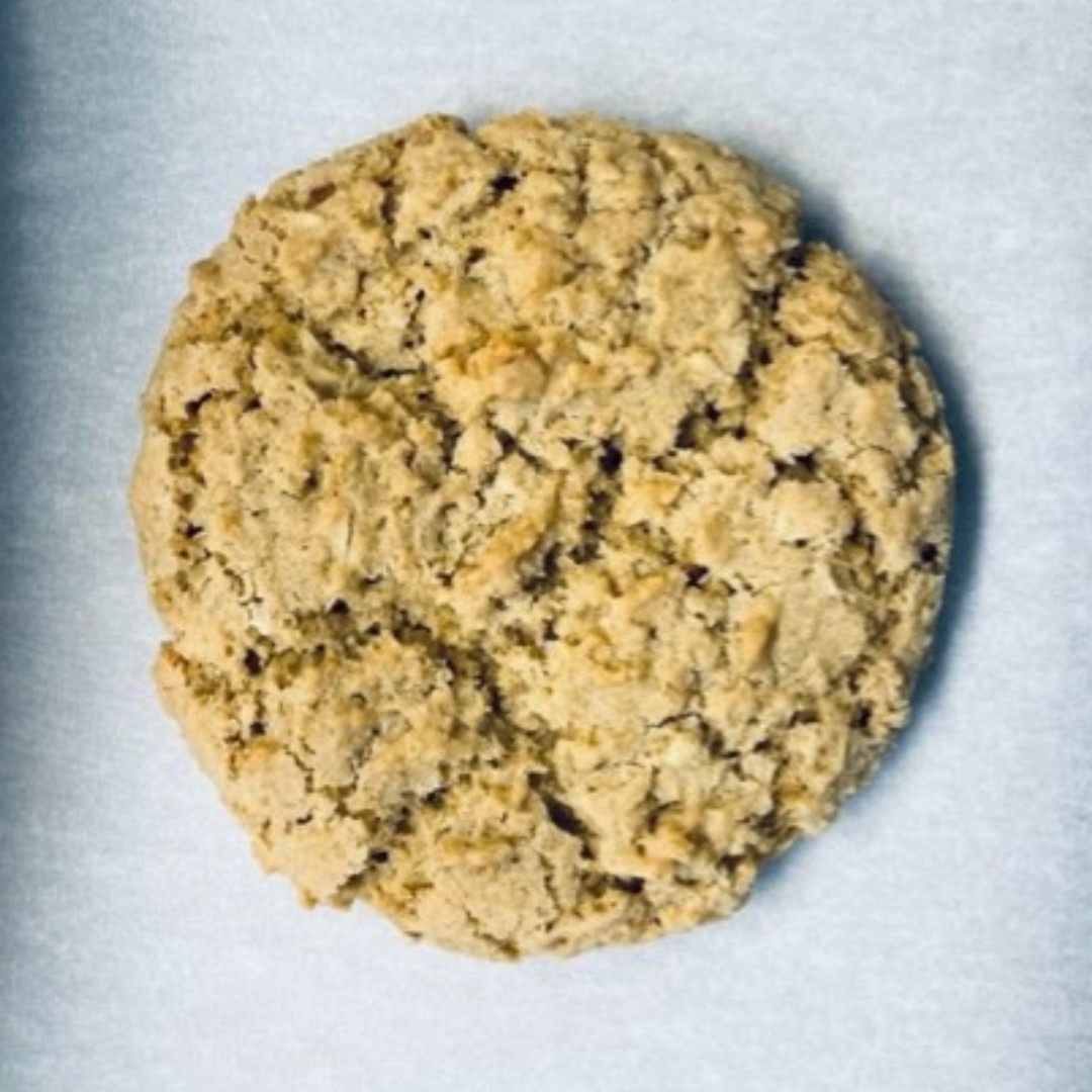 Happy Saturday!  The Ranger has come to the Cookie Case! The Ranger is a sturdy Trail Cookie filled with coconut, crispy rice cereal, oats and FLAVOR!!  Stop by either location today and try The Ranger, it just might be your favorite.