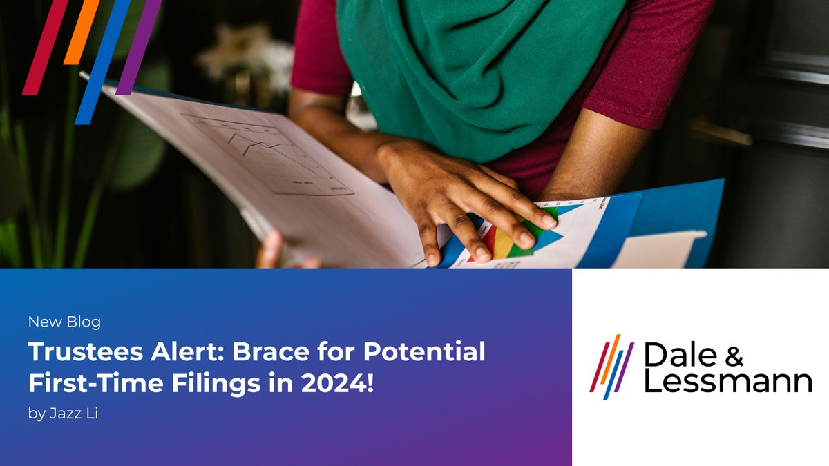 Trustees Alert: Brace for Potential First-Time Filings in 2024! New Tax Filing Obligations for Bare Trusts and other Trusts. Check out the article by Jazz Li  dalelessmann.com/trustees-alert…
#taxlaw #lawyers
