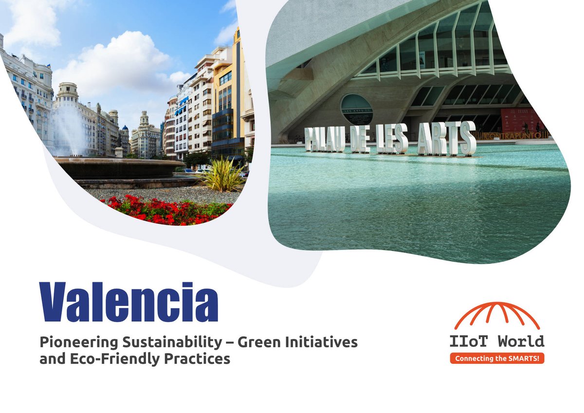 Discover Valencia’s innovative and sustainable transformation, crowned as the European Green Capital 2024. Download our exclusive brochure: ow.ly/9GsH50QAjjR 

#smartcities #sustainability #greeninitiatives <a href="/Paul4innovating/">Paul Hobcraft</a> <a href="/VeriSmartCities/">🆅🅴🆁🅸🆂🅼🅰🆁🆃🅲🅸🆃🅸🅴🆂</a> via <a href="/fogoros/">Lucian Fogoros</a>