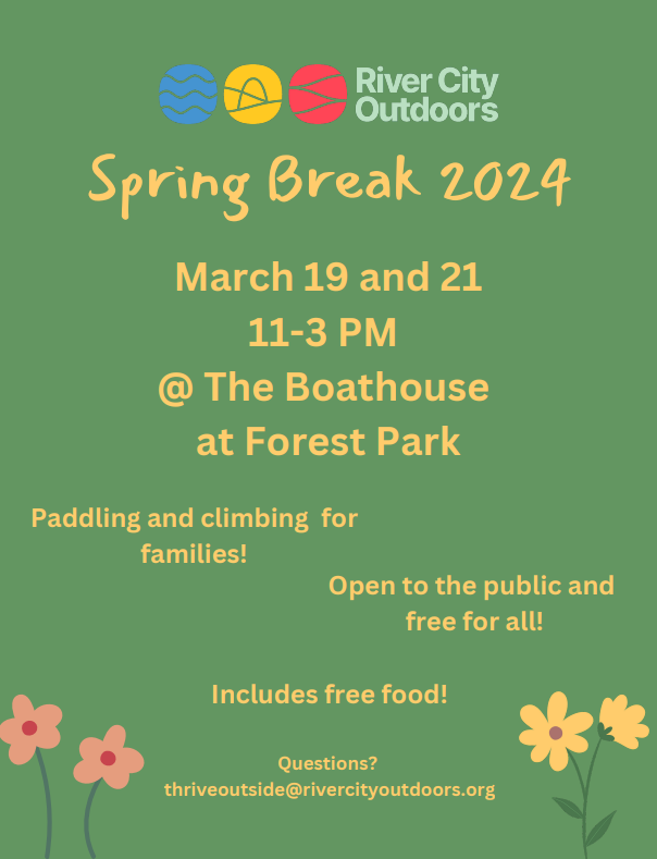 deaconessfound's tweet photo. Join River City Outdoors for a day of paddling, climbing, and outdoor activities at The Boathouse at Forest Park. The two day event is public and free for all. Email thriveoutside@rivercityoutdoors.org for questions and more information. #event #stl #stlevent #outdoors #family https://t.co/t7M0TtnH6Z