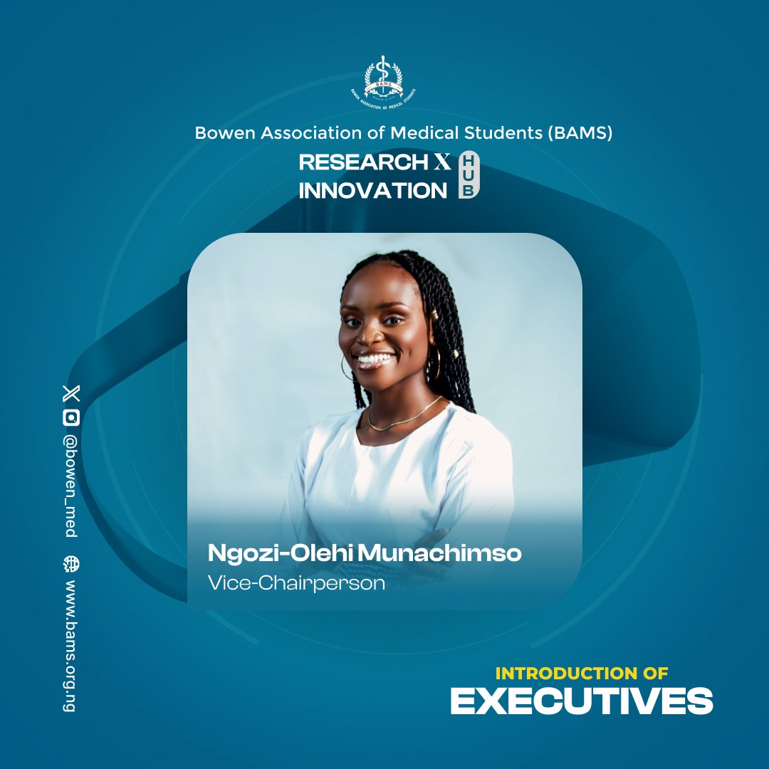 bowen_med's tweet photo. Unveiling the executives for the BAMS-RIH 🥳 🎉

#BRIH 
#BIGBAMS https://t.co/ny8akTynNE