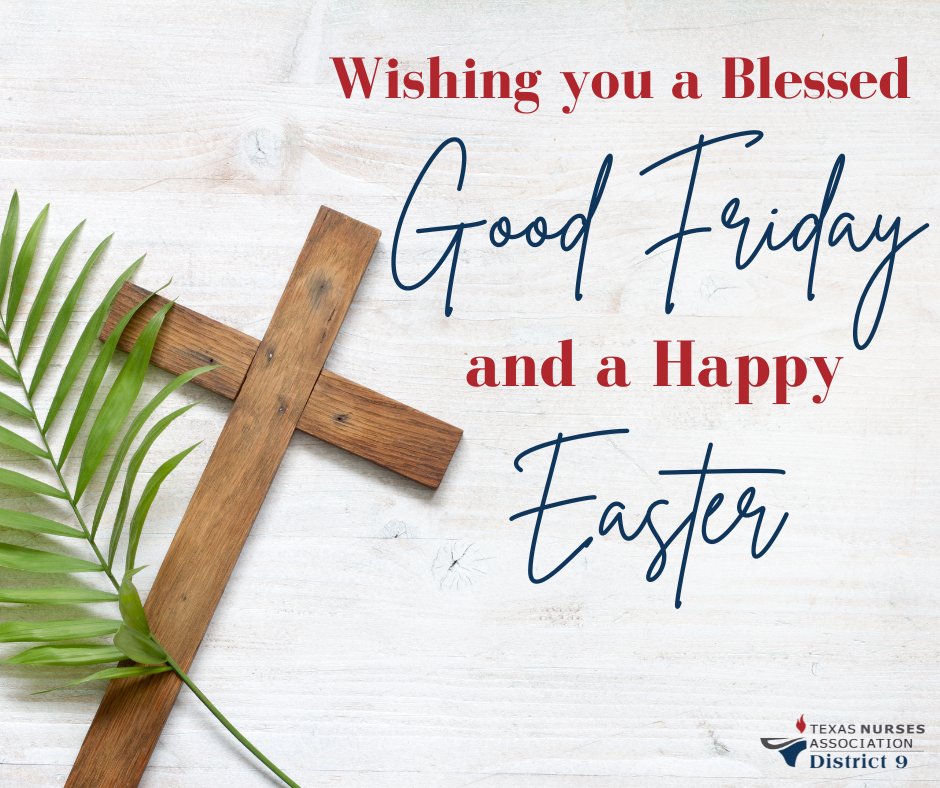TNAD9's tweet photo. Good Friday and Easter, March 29 and 31, are two of the most important holidays for those of the Christian faith, as they honor the crucifixion of Jesus Christ, and celebrate his resurrection. To our colleagues who celebrate, we wish you a blessed Good Friday and a Happy Easter! https://t.co/vRDHkyKOQV