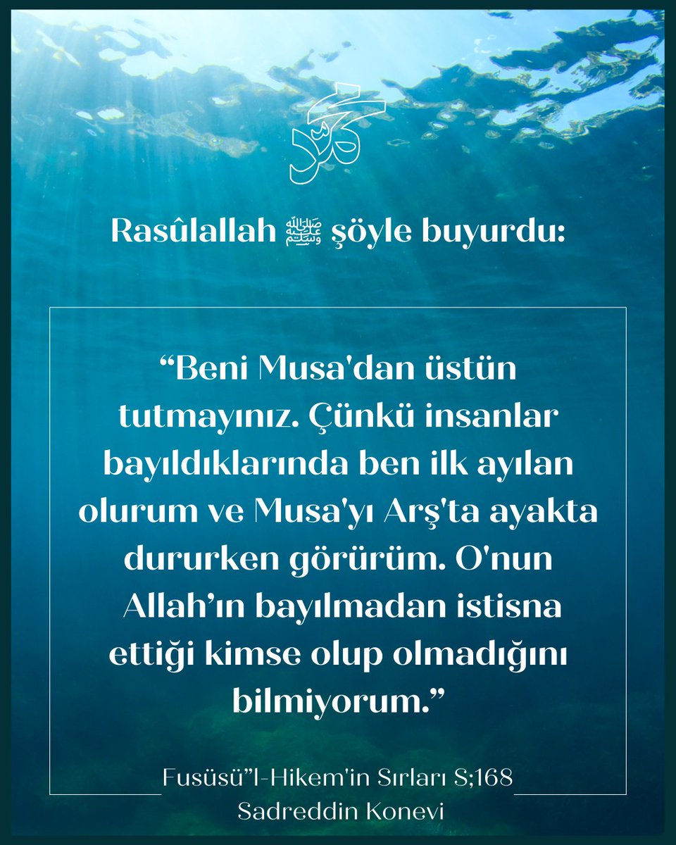 AAOmlk's tweet image. ''..O'nun Allah'ın bayılmadan istisna ettiği kimse olup olmadığını bilmiyorum.''
#hadis #rasul #Allah #hzMusa