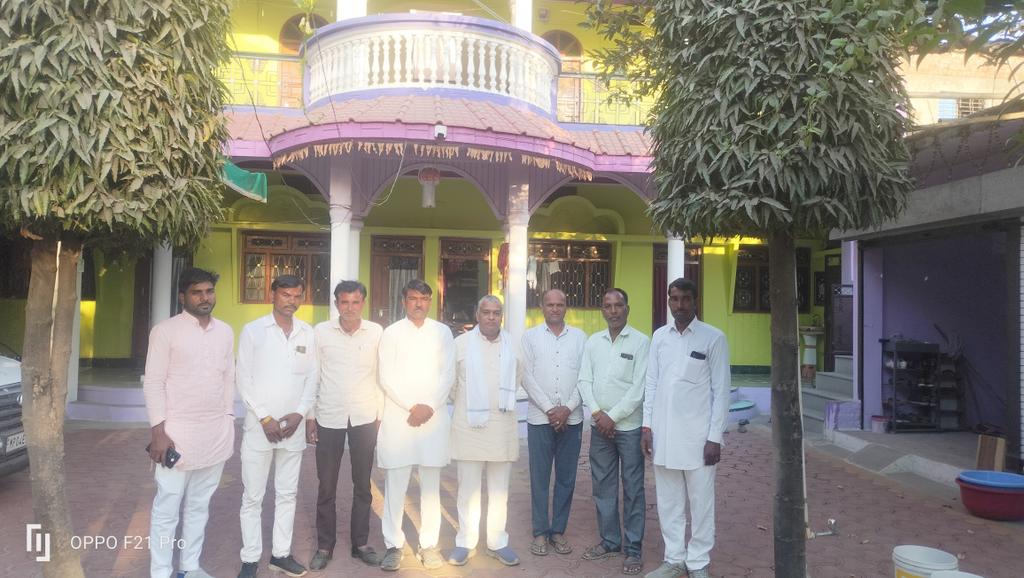 आज पचोर मे संघ चालक जी से सौजन्य मुलाकात हुई