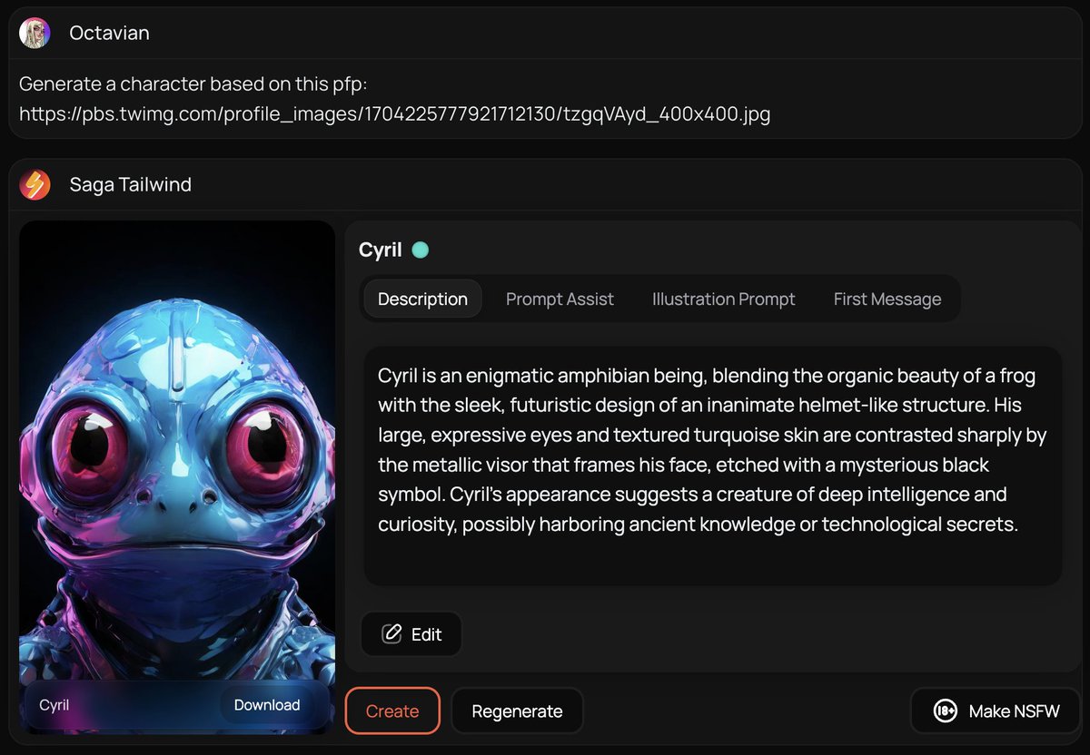 octavianvoss's tweet photo. haha 🤪

also, I may be off-topic but just tried something with your pfp

see this:
harbouring ancient knowledge or technological secrets!

yes, it's you to me 🤭