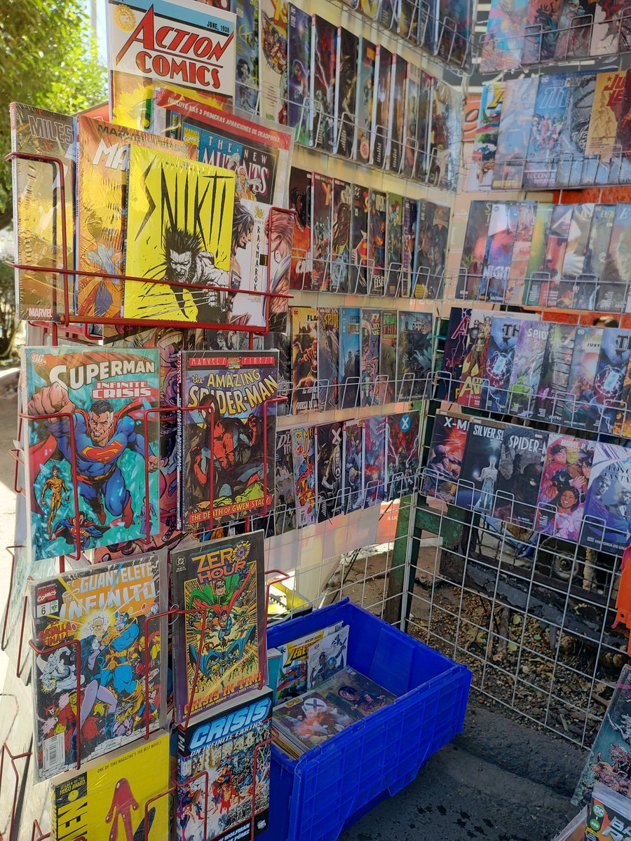 DComicShop1's tweet photo. Como todos los sábados ya listos para atenderlos!!! Hoy hasta las 5pm
#compra #venta y #cambio 
#comics #comicsenespañol #vintages
Nos ubicamos a espaldas del metro portales dirección tasqueña. En Antillas y santacruz, Alcaldía Benito Juárez https://t.co/hmfDZuRjSv