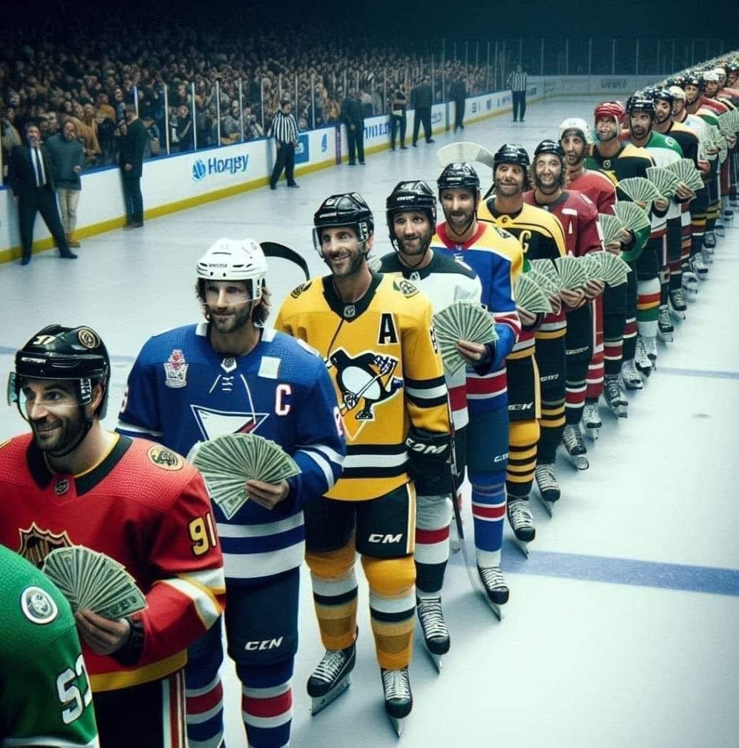 PabloMatthews34's tweet photo. The league finding out about its only 5k to cross check Marchand in the face. 

Photo credit: Mike Hoover https://t.co/UfkNKXxQ32