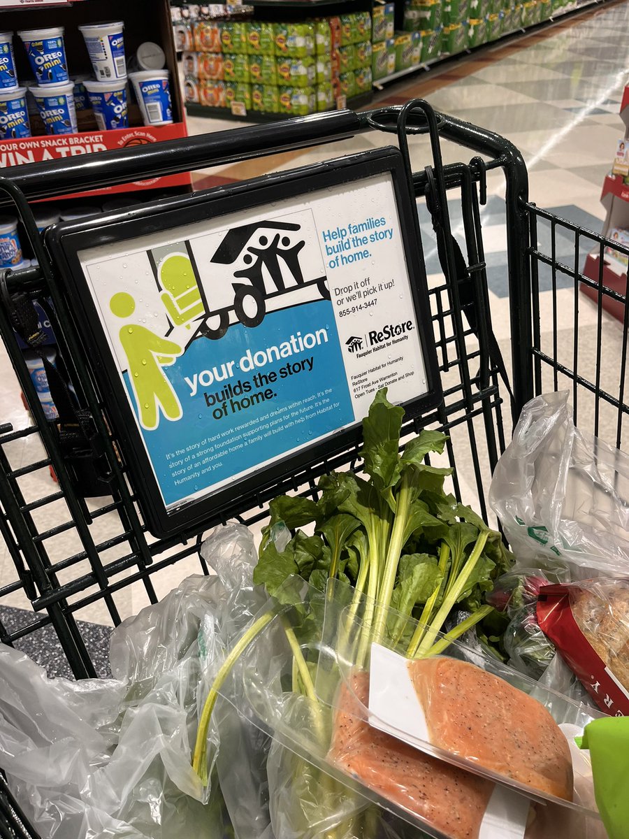 FauquierHabitat's tweet photo. Check out our new campaign at @HarrisTeeter in #Warrenton https://t.co/BSLh3rn09I