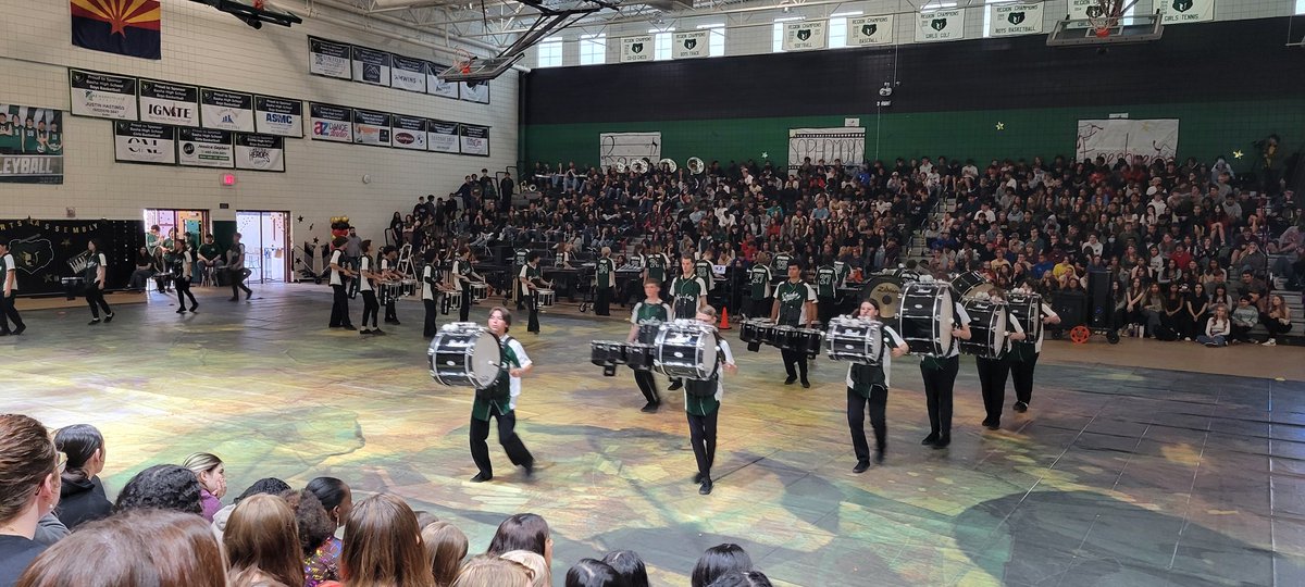 ELJDavis's tweet photo. Ending Quarter 3 with our first Arts Assembly @bashabearnation I will always support the Fine Arts!!! https://t.co/zCh8MvS8If