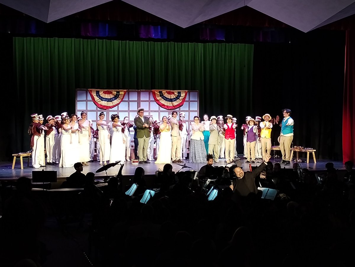 Opening night!  So proud of the cast, pit, &amp; crew of The Music Man!  Great show!  To the staff involved - thank you!

Don't have tickets? Not too late!  Don't miss out!  Go to cresskillmusic.org

See you there!

<a href="/TheLearningLead/">Dr. Peter Hughes</a>
<a href="/CresskillBOE/">Cresskill Schools</a>
<a href="/JohnMassaro1/">John Massaro</a> <a href="/CresskillMSHS/">Cresskill MS/HS</a>
