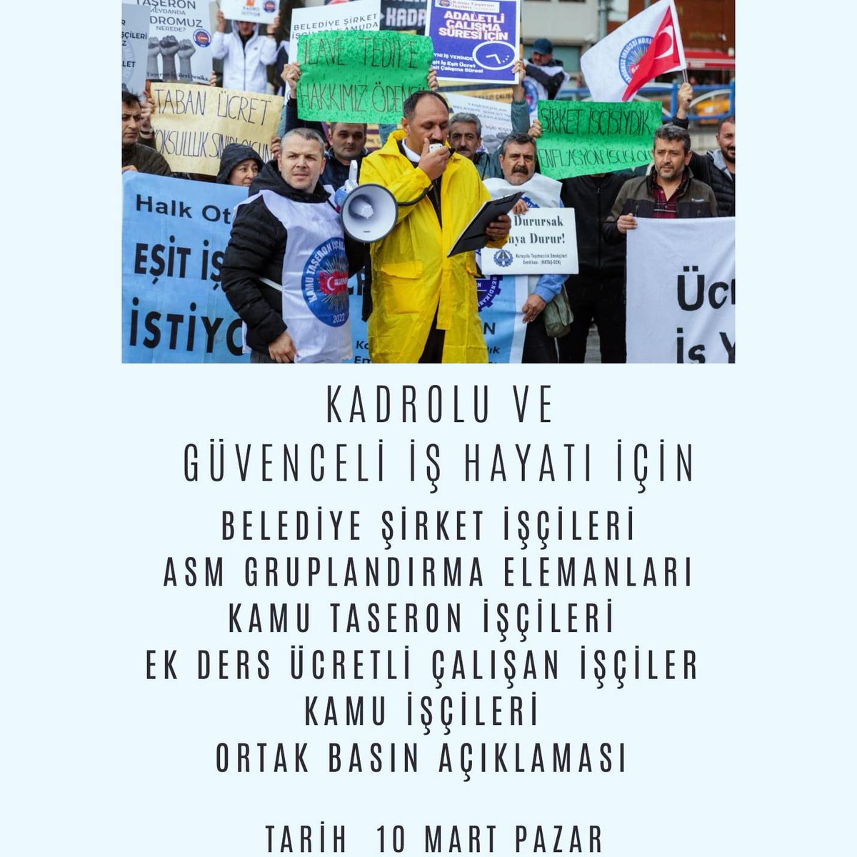 mahmutodabas_'s tweet photo. Yarınişçi Ankarada e peki siz neredesiniz bekliyoruz https://t.co/qQjCNi23i3