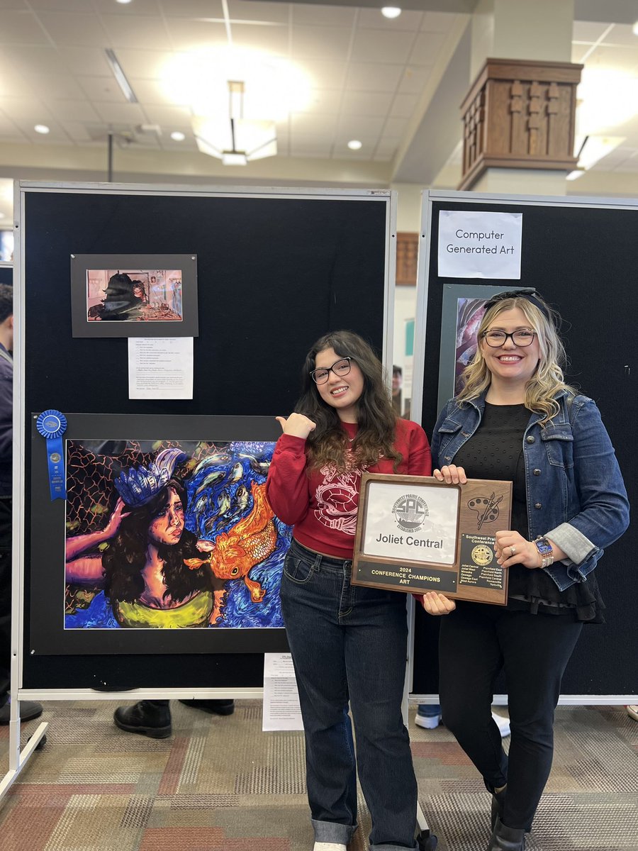 JCHSActivities's tweet photo. Congratulations to our students and sponsors on winning the SPC Conference Art Festival! #OnWard https://t.co/MQdmDBgHkW