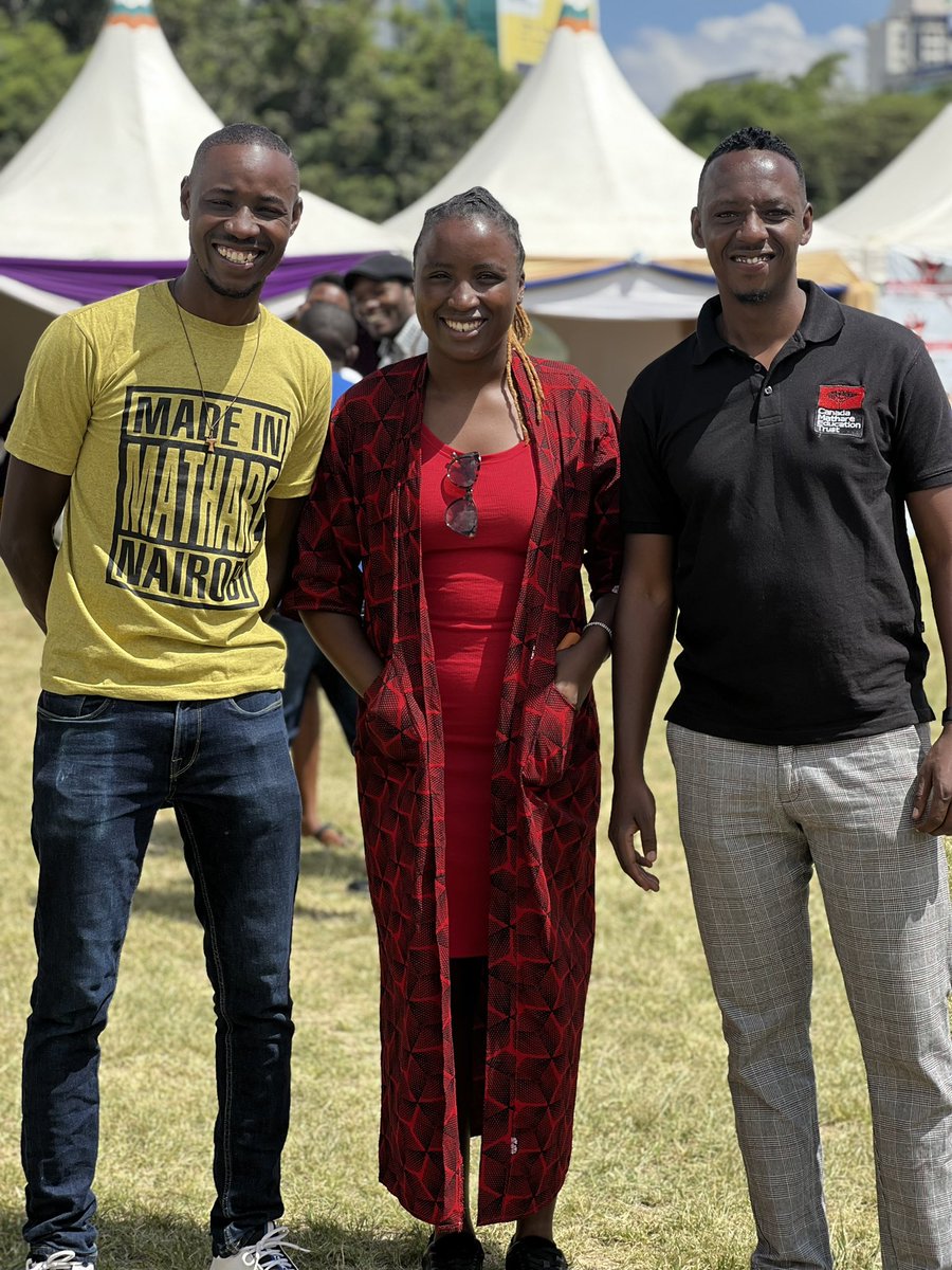 My brother from another mother. My friend @TitusKuria_ is the co-founder @CMETrust and during our hay days he was my Manager as a Musician. A solid good man.