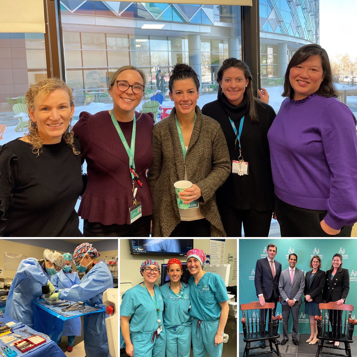 Celebrating #International_Womens_Day with @Nemours #ortho colleagues and honoring their incredible passion, dedication and sacrifice for #children #looklikeasurgeon @POSNA_org #wellbeyondmedicine @ReidNicholsMD #orthotwitter