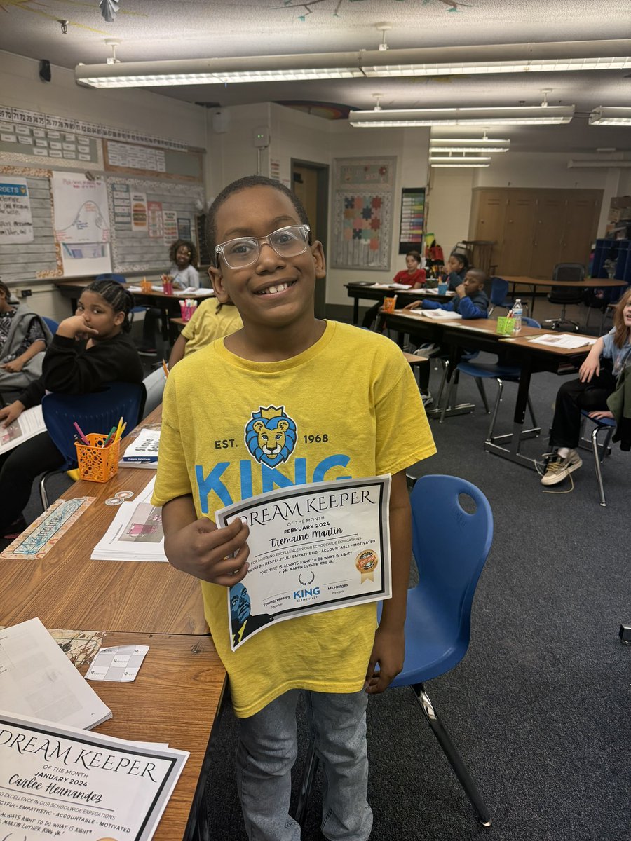 M.L. King Jr. Elementary tweet media