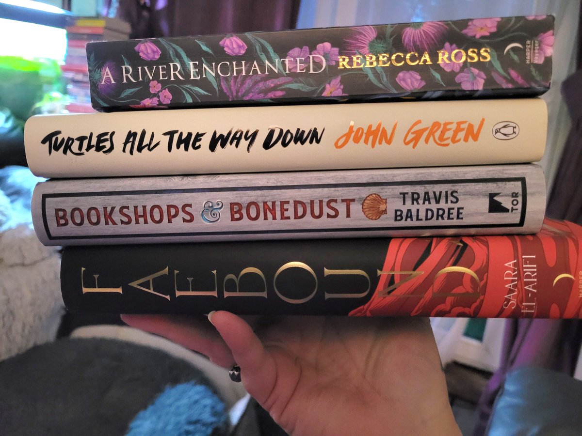 _clairereviews_'s tweet image. Vinted ... you spoil me! 🥹

I&apos;m now on a book buying ban. Someone stop me! 😫

#PrelovedBooks #BargainBooks #BooksOnVinted